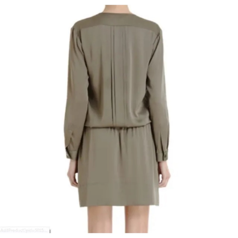 Diane von Furstenberg Francesca Silk Shirt Dress size 10 - Picture 2 of 6